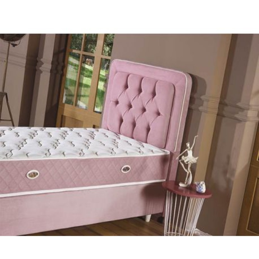 Belga Meubelen Boxspring 90 X 200 Cm Lima Rose Best