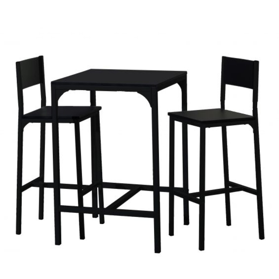 Belga Meubelen Bartafel Set + 2 Barstoelen Kol Best