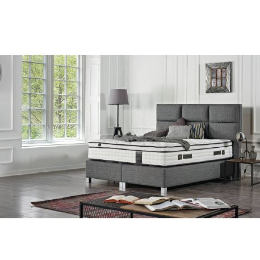 Belga Meubelen Boxspring 160 Cm Vision Grijs Online