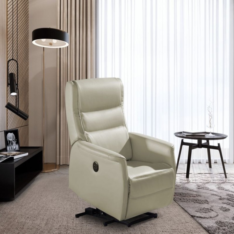 Belga Meubelen Elektrische Relaxfauteuil Elena Beige Online