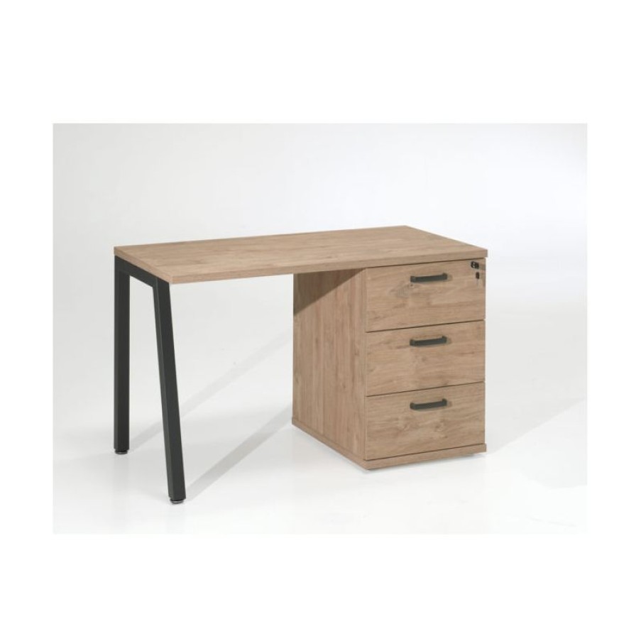 Belga Meubelen Home Desk Eik New