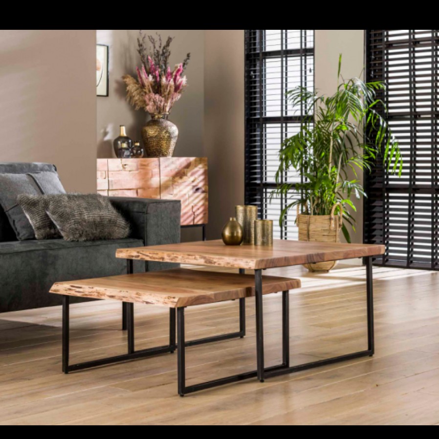 Belga Meubelen Salontafel Zac Set/2 Online