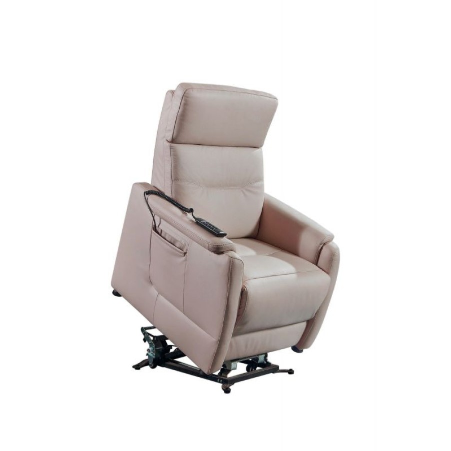 Belga Meubelen Elektrische Relaxfauteuil Marcella Beige New